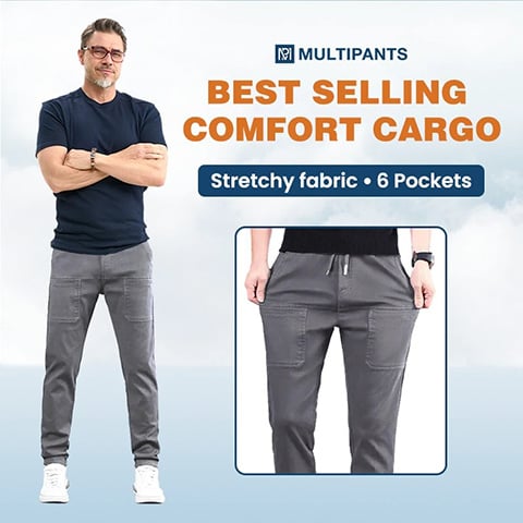 👖50% OFF🛠️MultiPants – High Stretch Multi-pocket Durable Cargo Pants 2
