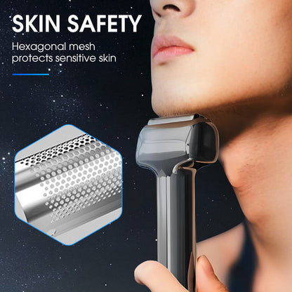 Men's Efficient Rechargeable Foil Electric Shaver