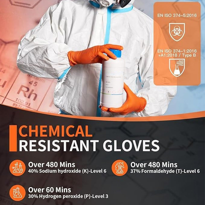 Super wear-resistant nitrile gloves 30 PCS