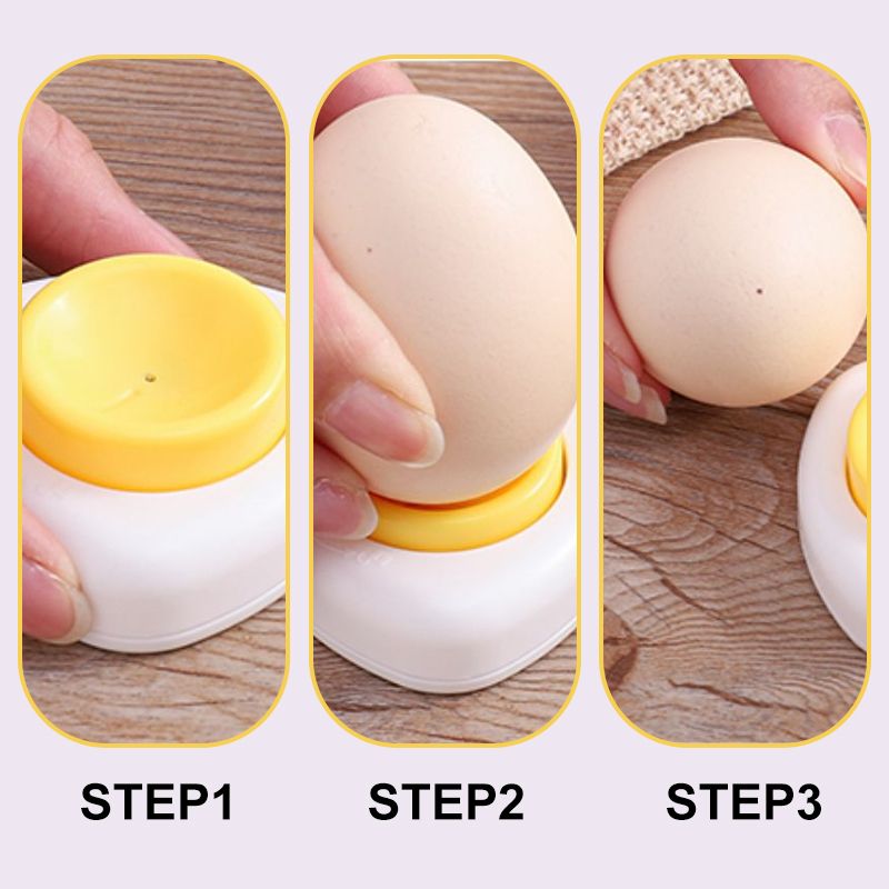 Egg Piercer with Safety Lock