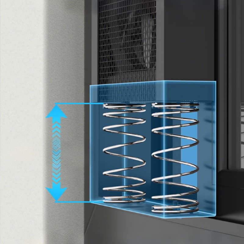 Window Exhaust Fan with Adjustable Speed Settings