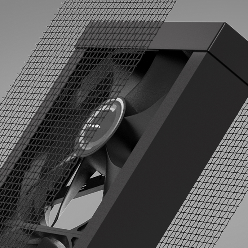 Window Exhaust Fan with Adjustable Speed Settings