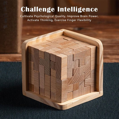 Wooden brain game