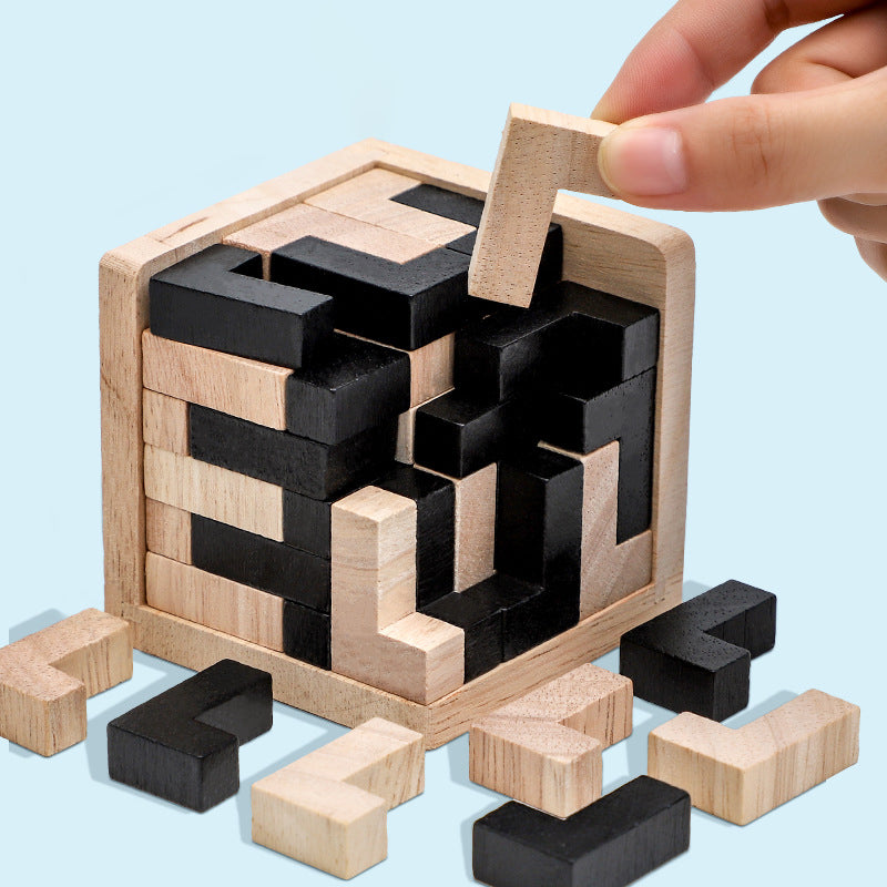Wooden brain game