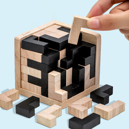 Wooden brain game