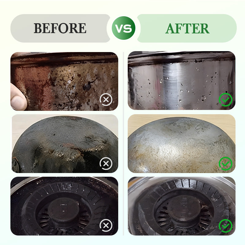 Powerful Cleaning Paste for Pot Bottom