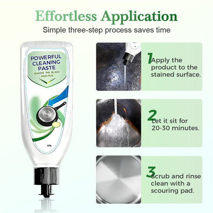 Powerful Cleaning Paste for Pot Bottom