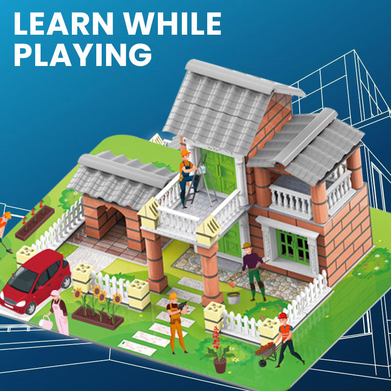 🏰 DIY Simulation Building Toy Set (214PCS)