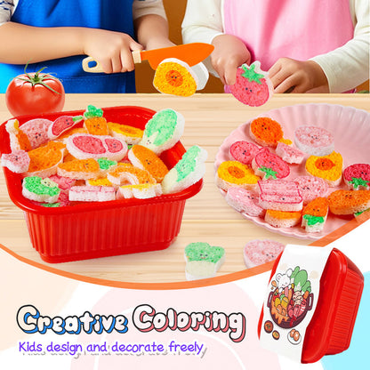 🍅Fun Puffy Foam DIY Squishy Kit