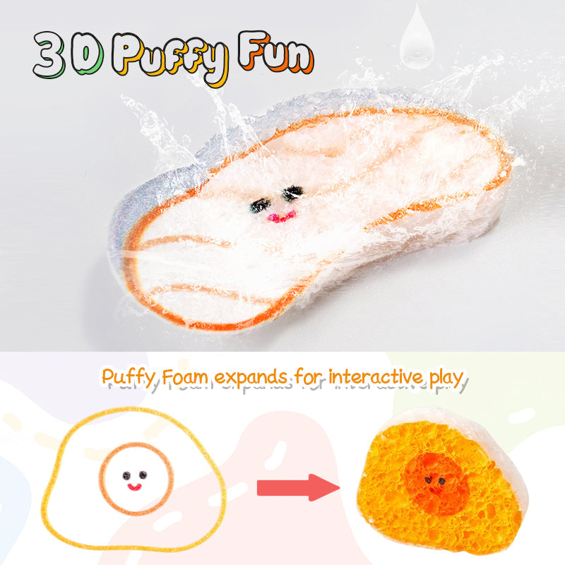 🍅Fun Puffy Foam DIY Squishy Kit