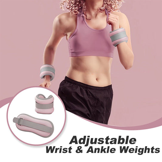 Adjustable Wrist & Ankle Weights for Men & Women