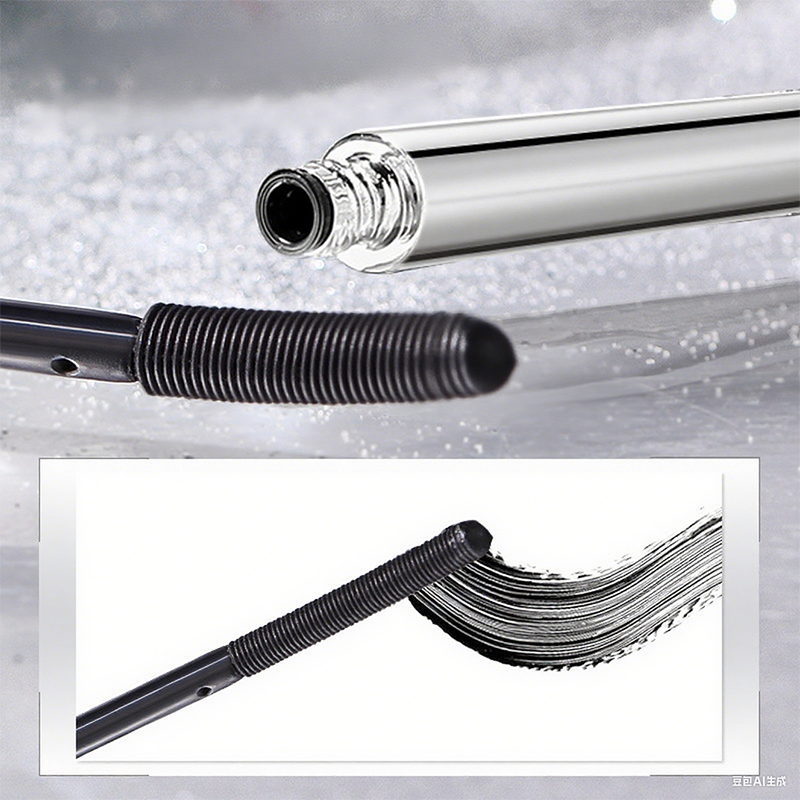 ✨Waterproof mascara with fibers – instantly lengthens and curls lashes