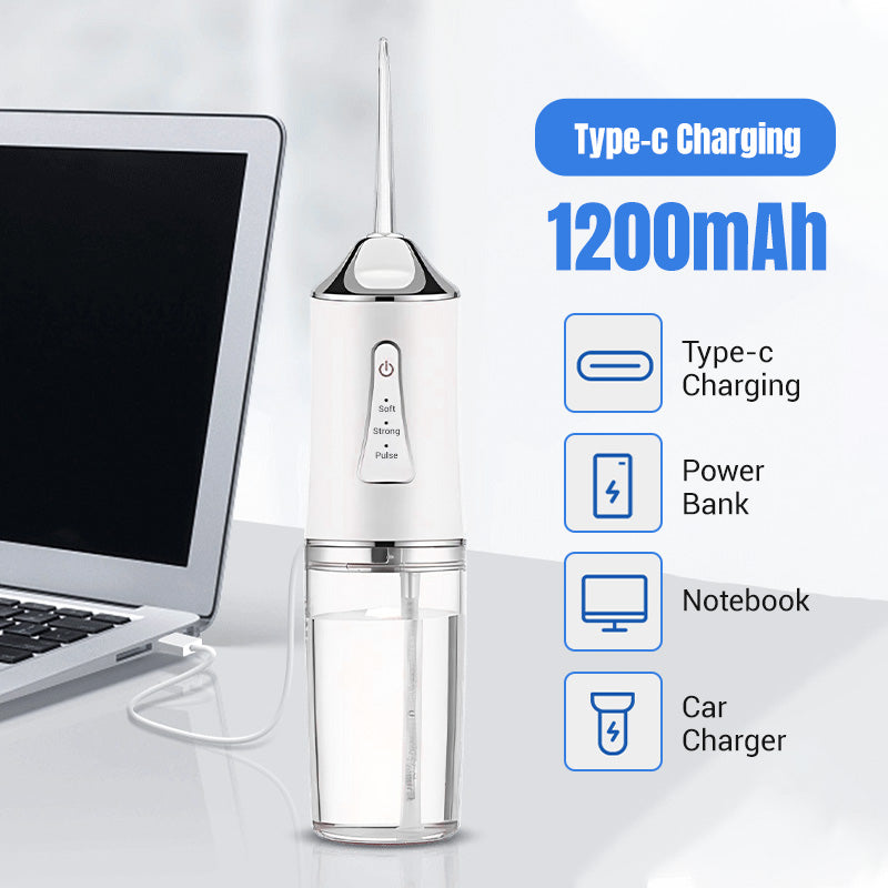 ⏳ Time-Limited Special! ⏰ Portable Oral Irrigator – Water Flosser! 💧🦷
