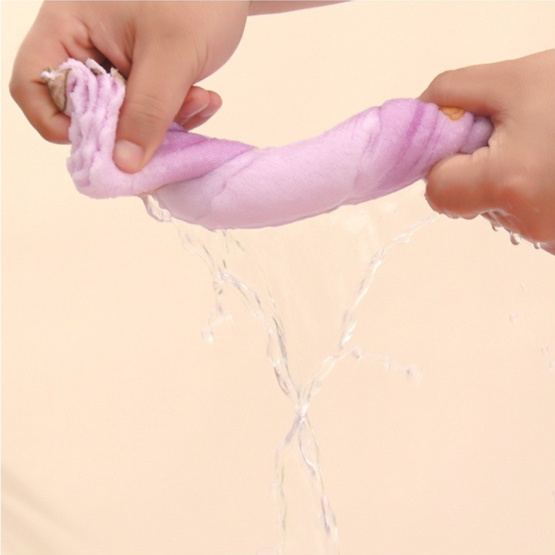 5PCS Coral Flannel Dishcloths for Home Use