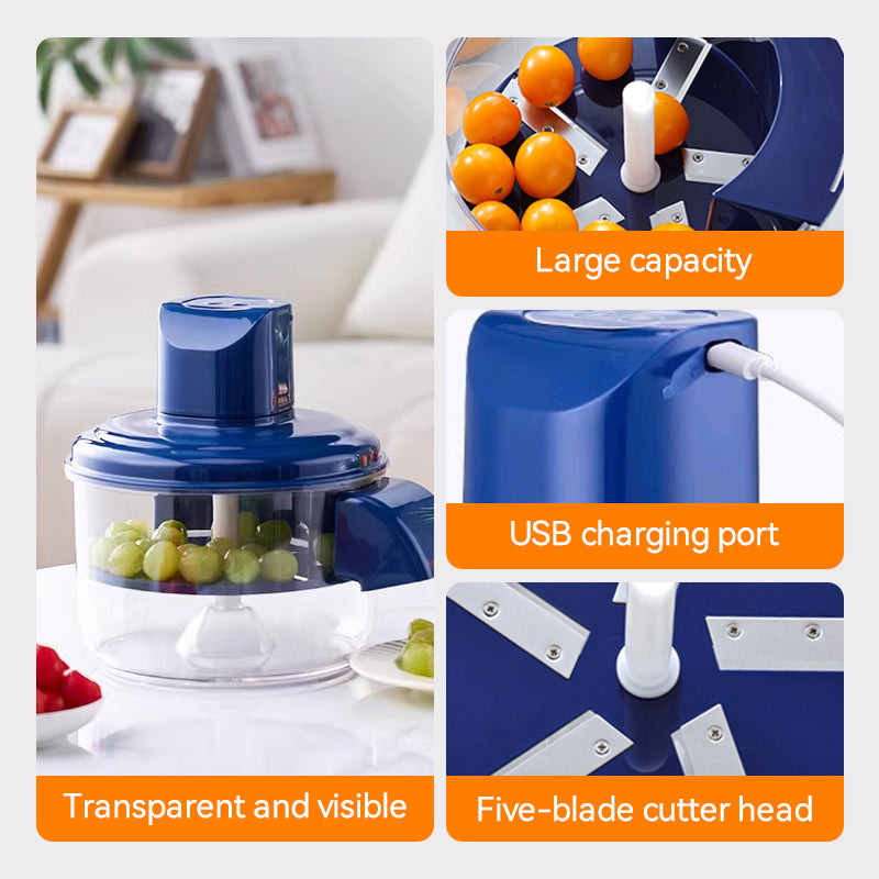 🍇Transparent Electric Fruit and Vegetable Peeler🧄