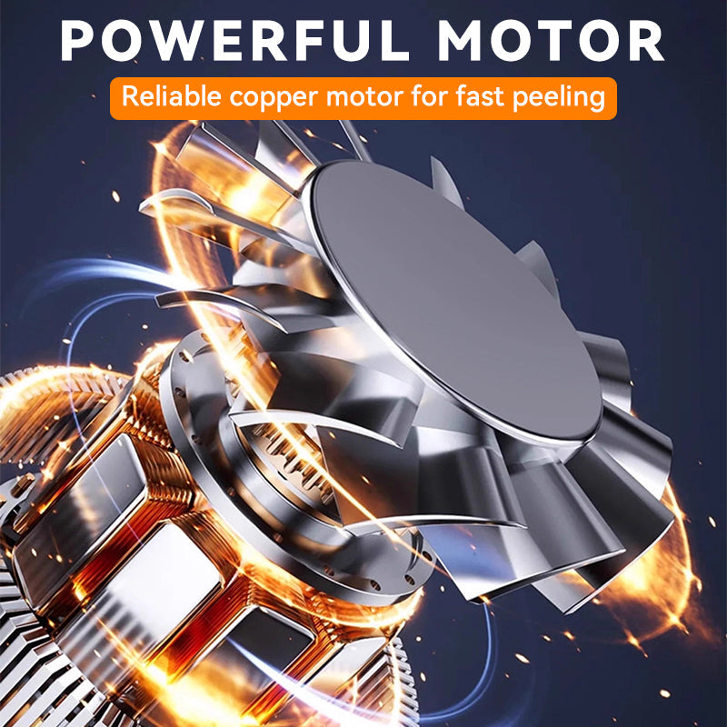 🍇Transparent Electric Fruit and Vegetable Peeler🧄