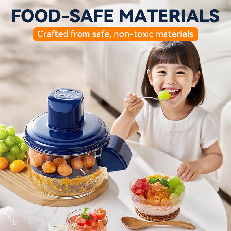 🍇Transparent Electric Fruit and Vegetable Peeler🧄