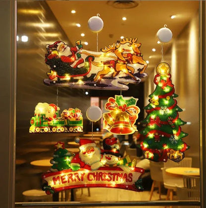🎅Early Christmas Sale🎄Christmas Window Hanging Lights