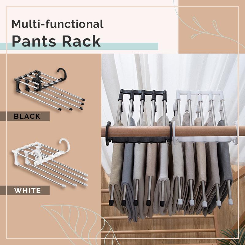 🔥Buy More Save More🔥Household Multifunctional Telescopic Folding Multi-layer Pants Storage Rack