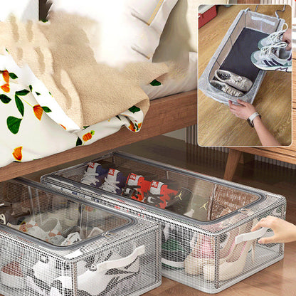 👟LAST DAY SALE 40% OFF!!💖PVC Shoe Storage Box - Waterproof & Foldable