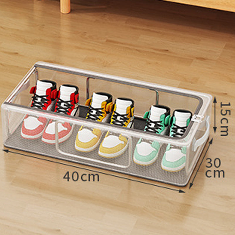 👟LAST DAY SALE 40% OFF!!💖PVC Shoe Storage Box - Waterproof & Foldable