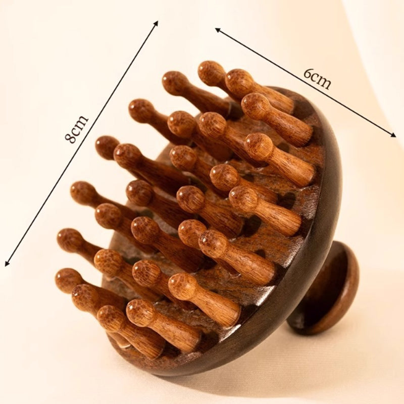 ✨【Natural Sandalwood Massage Comb - Daily Hair Care & Relaxation】✨