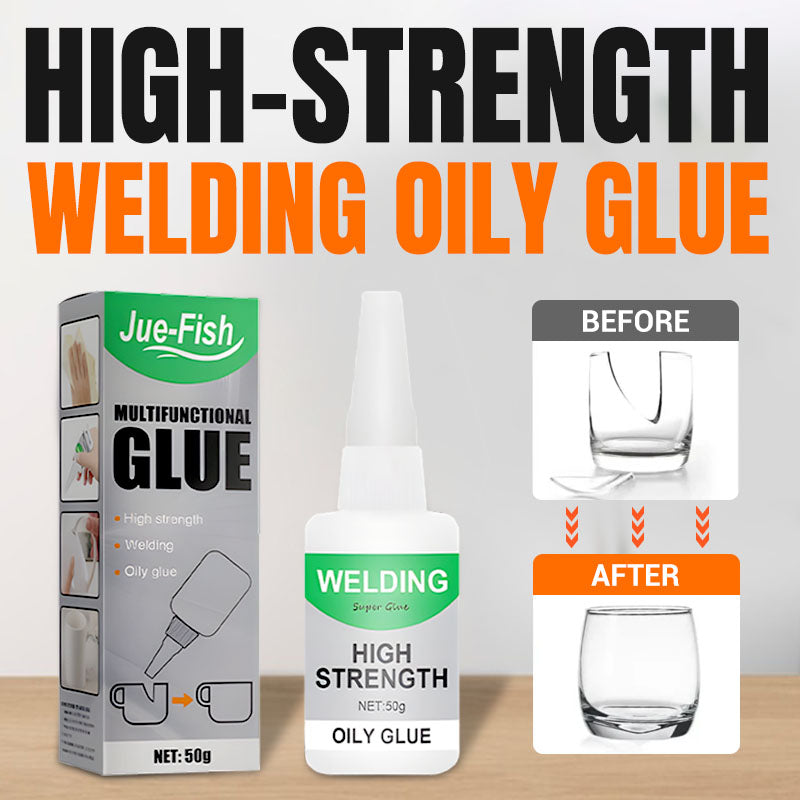 Welding High-Strength Oily Glue