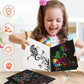 Rainbow magic scratch paper with wooden pencil