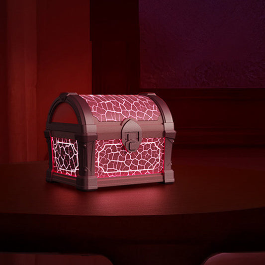✨【Treasure Chest Aurora Projection Night Light】✨