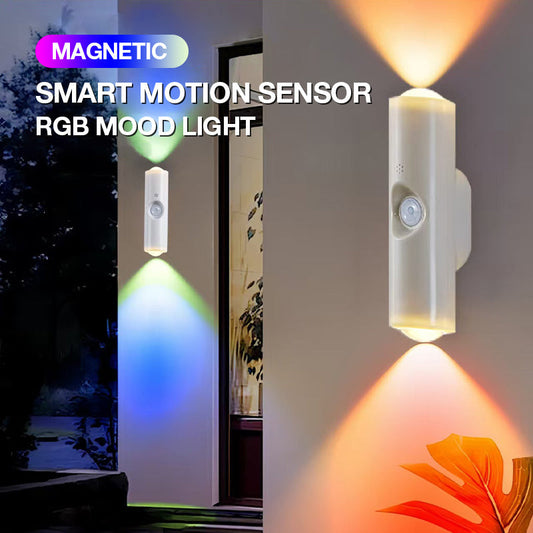 🌈 Magnetic Smart Motion Sensor RGB Mood Light