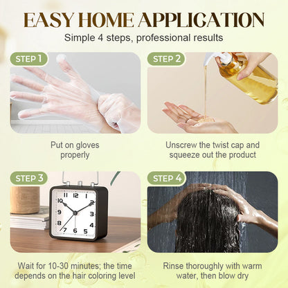 207ml Plant Extract Hair Dye for Gray Hair