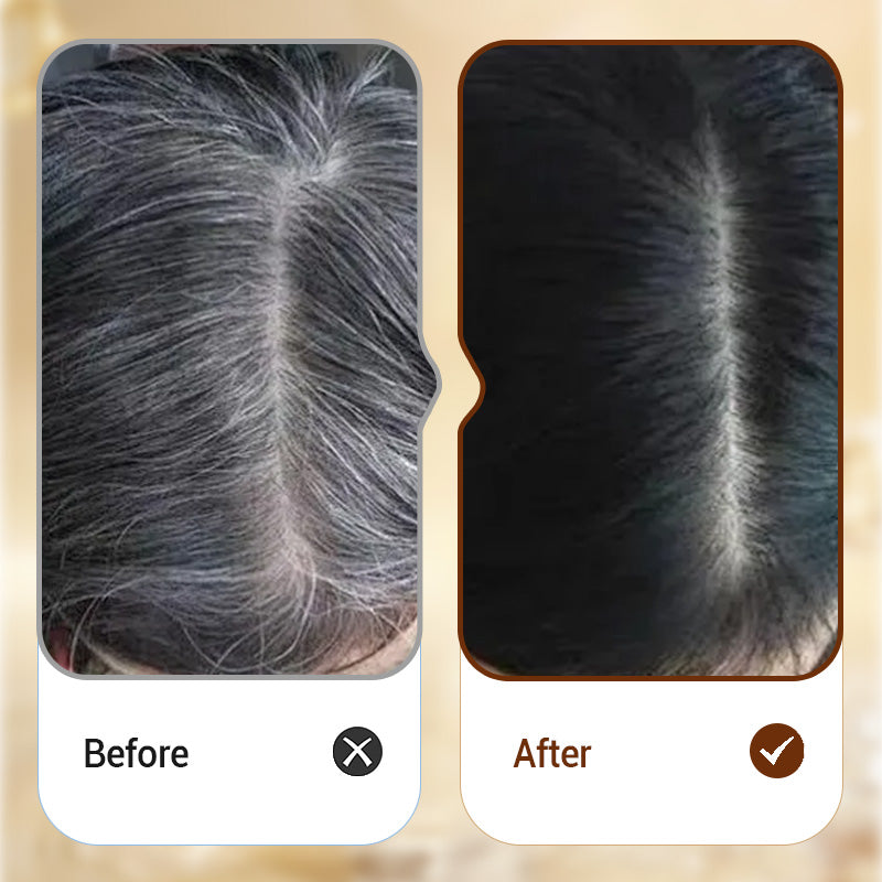 2-In-1 Natural Instant Safe Hair Color Stick ＆ Comb