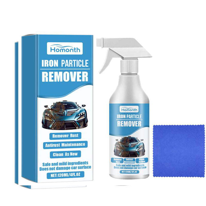 🚗⚙️ Car Rust Remover Spray – Dissolves Iron Particles, Safe on Paint & Easy Application 🧽