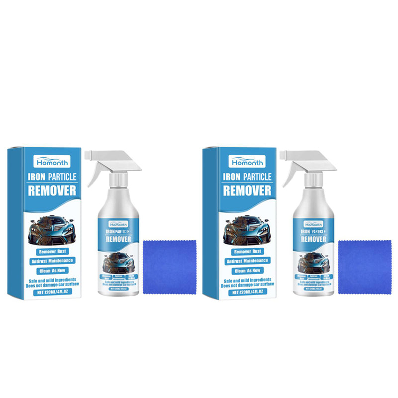 🚗⚙️ Car Rust Remover Spray – Dissolves Iron Particles, Safe on Paint & Easy Application 🧽