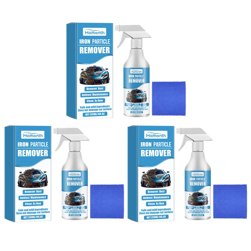 🚗⚙️ Car Rust Remover Spray – Dissolves Iron Particles, Safe on Paint & Easy Application 🧽