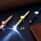 Anti-Stress Rotating Ballpoint Pen with LED