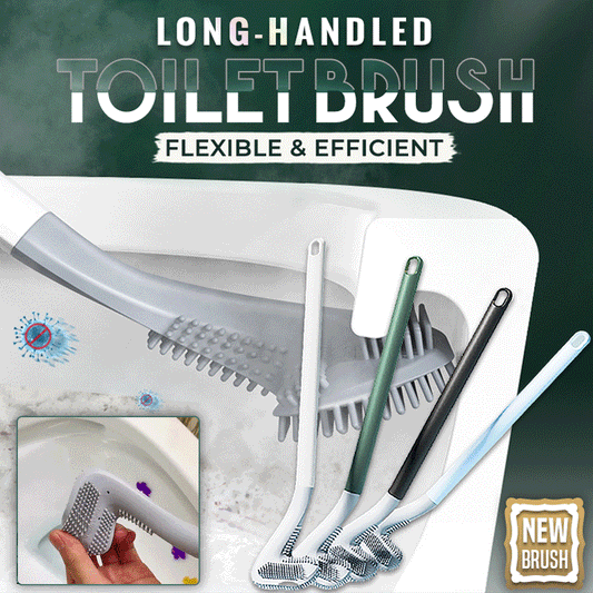 ✨【Wall-Mounted Triangular TPR Toilet Brush】✨