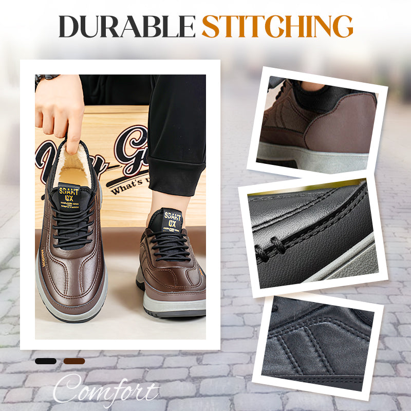 Men's Comfortable Warm Shoes: Waterproof & Slip-Resistant