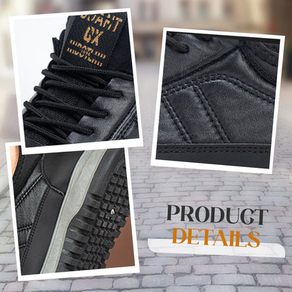 Men's Comfortable Warm Shoes: Waterproof & Slip-Resistant