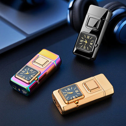 Multifunctional Creative Lighter with Integrated Watch