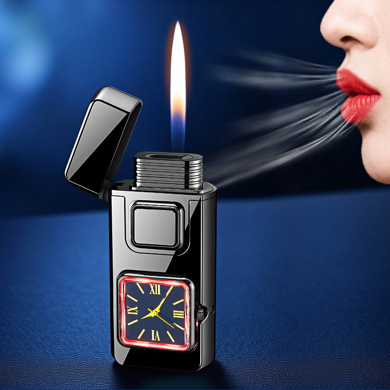 Multifunctional Creative Lighter with Integrated Watch