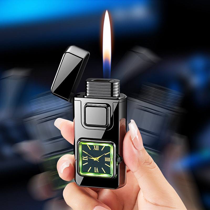 Multifunctional Creative Lighter with Integrated Watch