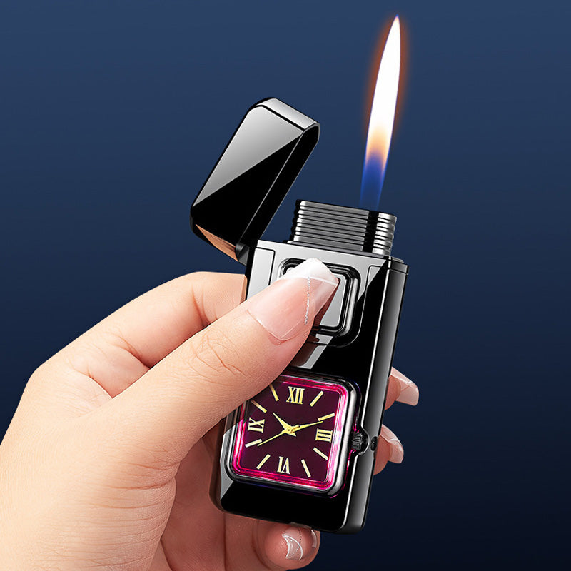 Multifunctional Creative Lighter with Integrated Watch