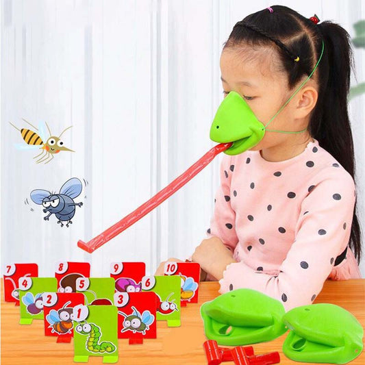 Frog Tongue Mask Fun Game