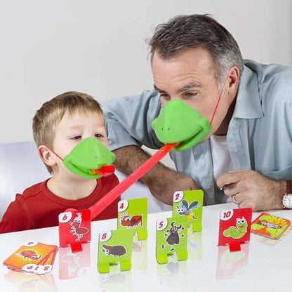 Frog Tongue Mask Fun Game