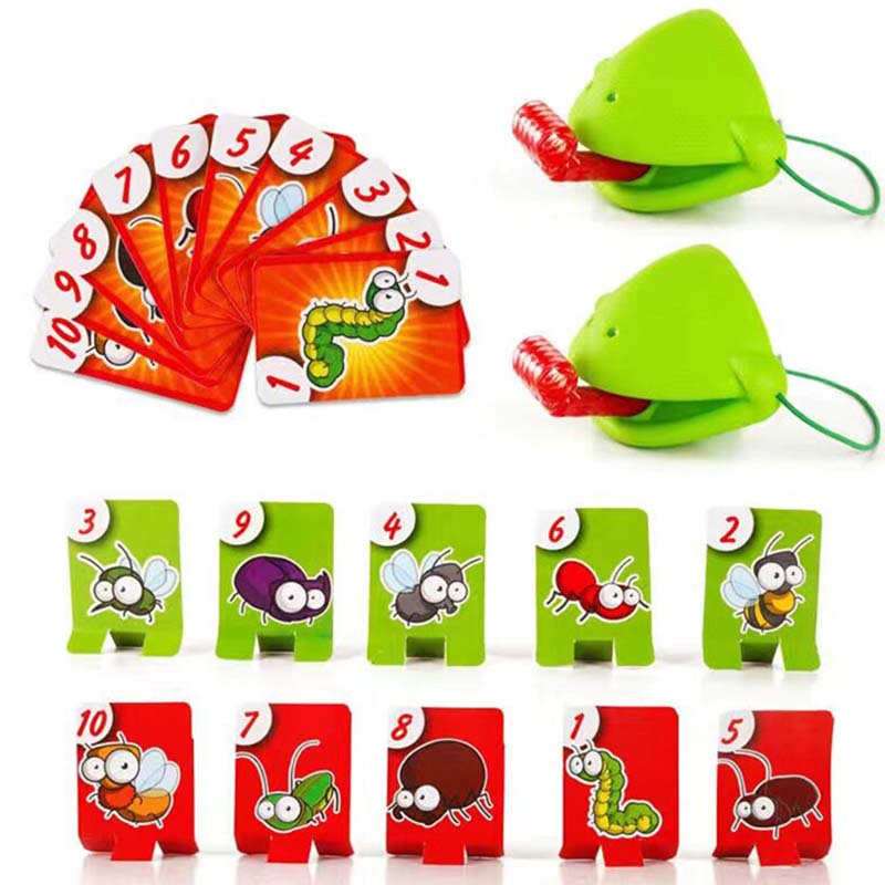 Frog Tongue Mask Fun Game
