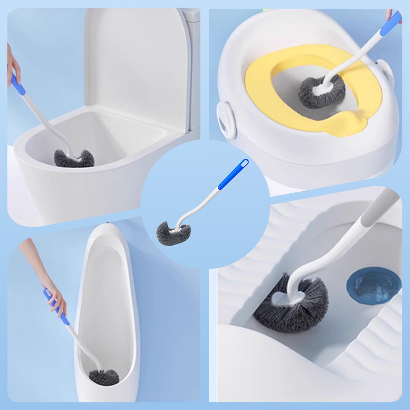 Hangable Deep-Cleaning Toilet Brush