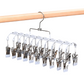 Stainless Steel Laundry Drying Rack with 20 Clips