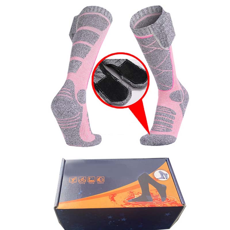 Washable Heated Socks with 4000mah Battery for Women & Men