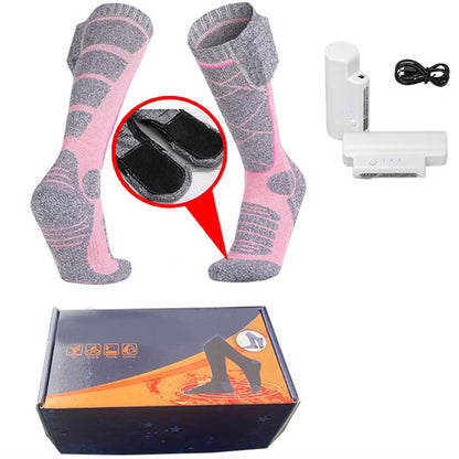 Washable Heated Socks with 4000mah Battery for Women & Men